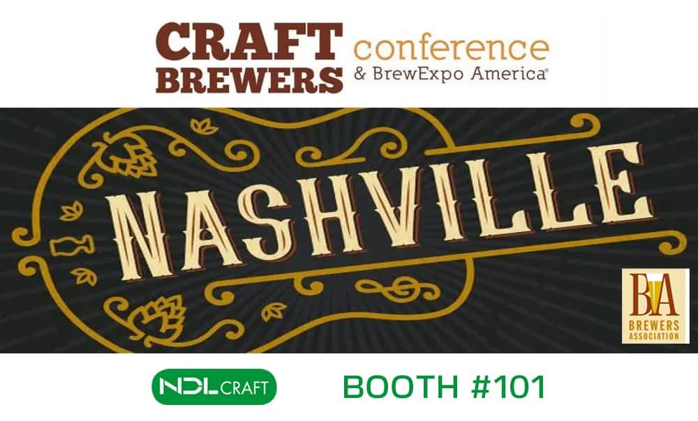 NDL CRAFT TO EXHIBIT AT THE CRAFT BREWERS CONFERENCE NASHVILLE